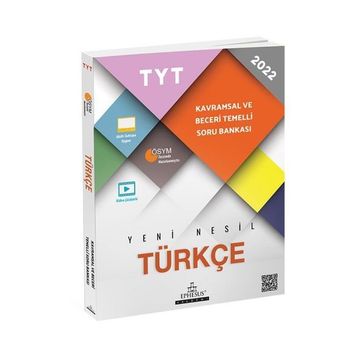 Ephesus Akademi TYT Türkçe Kavramsal ve Beceri Temelli Soru Bankası