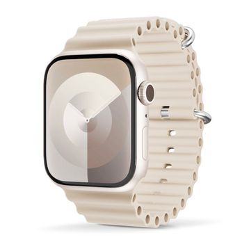 Epico Apple Watch Ocean 38/40/41 mm Fildişi Kayış