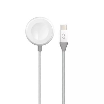Epico Apple Watch USB-C 1.2 mt Gümüş Şarj Kablosu