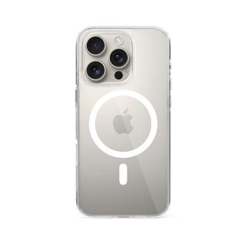 Epico Mag+ Hero iPhone 16 Pro Şeffaf Kılıf