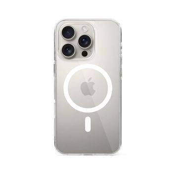 Epico Mag+ Hero iPhone 16 Pro Şeffaf Kılıf