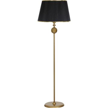 Epifanio LMD-VNR01 Gold Şeritli Organize Siyah Eskitme Mat Gold Metal Lambader
