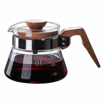 Epinox 400 ml Ahşap Saplı Kahve Sürahisi