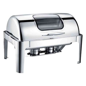 Epinox Camlı 9 lt Chafing Dish Roltop