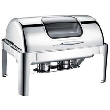 Epinox Camlı 9 lt Chafing Dish Roltop