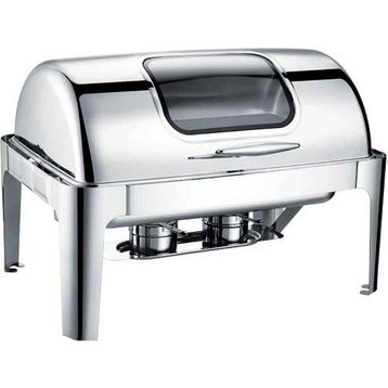 Epinox Camlı 9 lt Chafing Dish Roltop