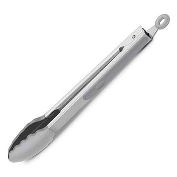 Epinox Silikon Gri 25 cm Barbekü Maşası