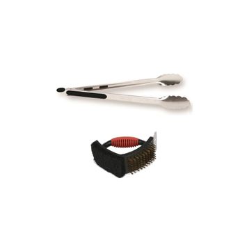 Epinox Süngerli Fırça - 30 cm Maşa Barbekü Seti
