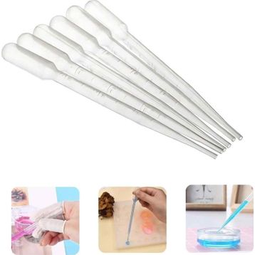 Epoksi 100x3 ml Damlalık Esans Pastör Pipeti