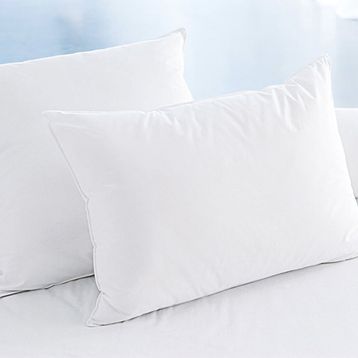 Eponj Home 2 li Düz Beyaz Silikon Yastık