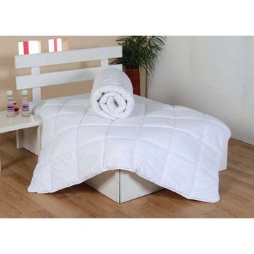 Eponj Home Microfiber Silikon Beyaz Çift Kişilik Yorgan