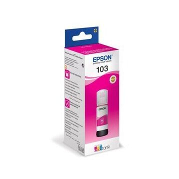 Epson 103M Kırmızı Orjinal Mürekkep