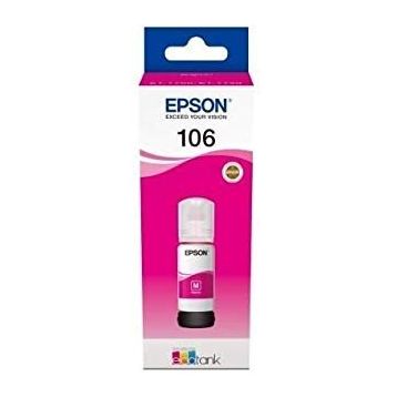 Epson 106 T00R340 Ink Bottle Ecotank Mor Kartuş