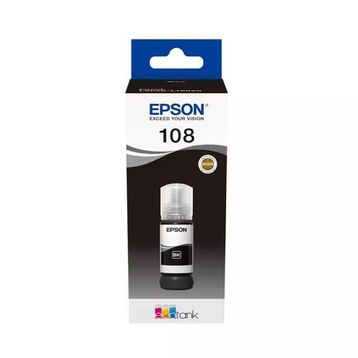 Epson 108 Siyah Orijinal Mürekkep