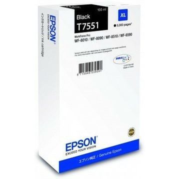 Epson C13T755140 Workforce Pro XL Siyah Mürekkep Kartuşu