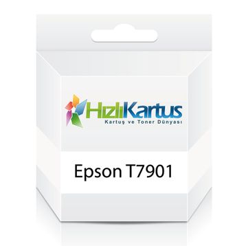 Epson C13T79014010 Siyah Muadil Kartuş
