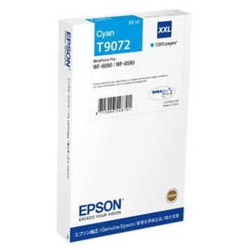 Epson C13T907240 WF-6XXX Series Ink Cartridge XXL Cyan Mürekkep Kartuşu
