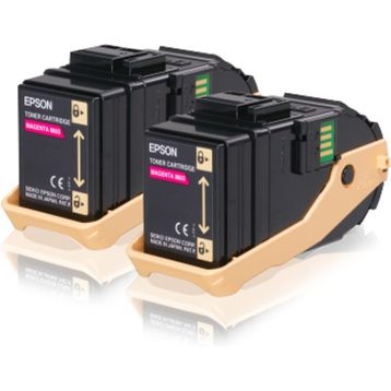 Epson C9300-C13S050607 Kırmızı 2'li Toner