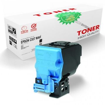 Epson CX-37-C13S050592 Mavi Muadil Toner