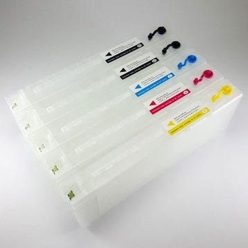 Epson Sc T3000- T5000- T7000 Uyumlu 5 Renk Kolay Dolan Kartuş