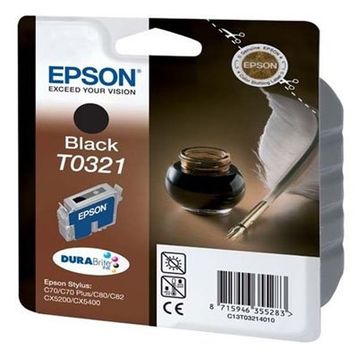 Epson T0321-C13T03214020 Siyah Kartuş