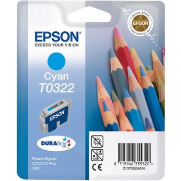Epson T0322-C13T03224020 Mavi Kartuş