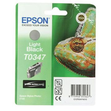 Epson T0347 Açık Siyah Kartuş