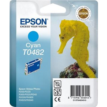 Epson T0482 Mavi Ink 18.2 ml Kartuş