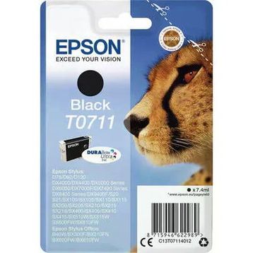 Epson T0711-C13T07114021 Siyah Orijinal Kartuş