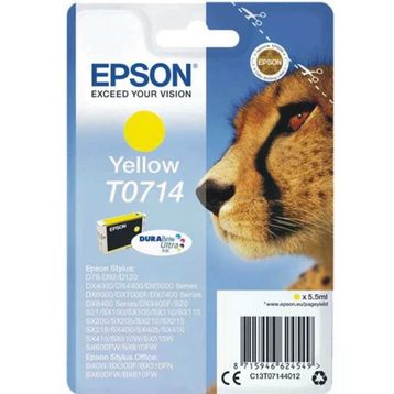 Epson T0714-C13T07144021 Sarı Orijinal Kartuş