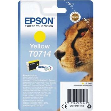Epson T0714-C13T07144021 Sarı Orijinal Kartuş