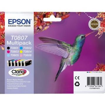 Epson T0807-C13T08074020 Kartuş