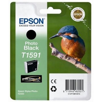 Epson T1591-C13T15914010 Siyah Foto Kartuş