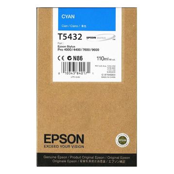 Epson T5432 C13T543200 Mavi Kartuş