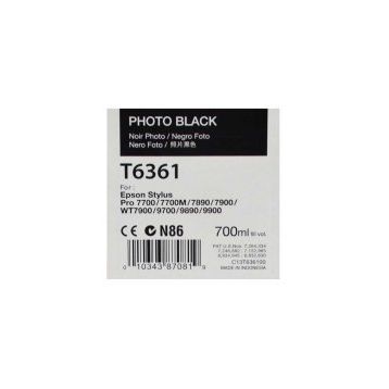 Epson T6361-C13T636100 Siyah Foto Kartuş