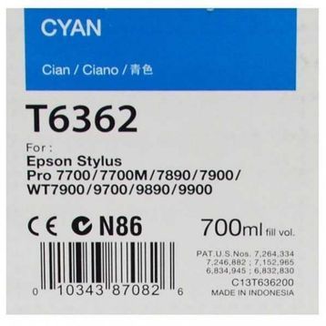 Epson T6362-C13T636200 Mavi Kartuş