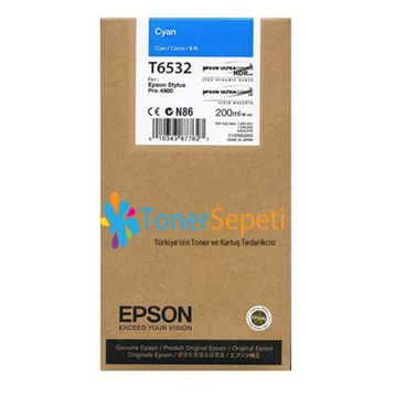 Epson T6532-C13T653200 Mavi Kartuş
