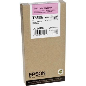 Epson T6536-C13T653600 Açık Kırmızı Muadil Kartuş
