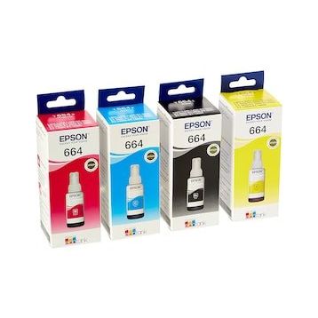 Epson T664 70 ml Kırmızı Mürekkep