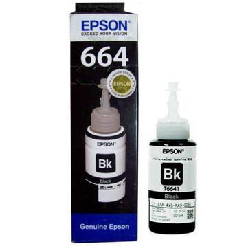 Epson T6641Black Ink Container - 70 Ml
