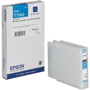 Epson T7562l Mavi Orjinal Kartuş