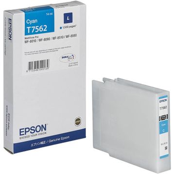 Epson T7562l Mavi Orjinal Kartuş