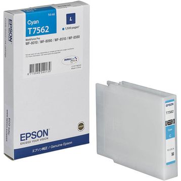 Epson T7562l Mavi Orjinal Kartuş