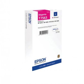 Epson T7563L Kırmızı Orjinal Kartuş