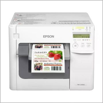 Epson TM-C3500 Colorworks Mürekkep Püskürtmeli Renkli Etiket Yazıcı