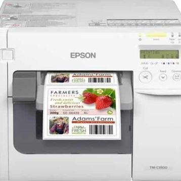 Epson TM-C3500 Colorworks Mürekkep Püskürtmeli Renkli Etiket Yazıcı