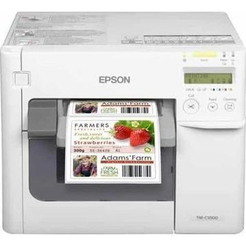 Epson TM-C3500 Colorworks Mürekkep Püskürtmeli Renkli Etiket Yazıcı