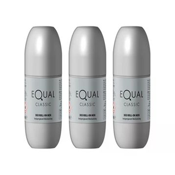 Equal Classic 3x50 ml Erkek Roll-On