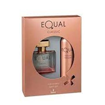 Equal Classic EDT 75 ml Kadın Parfüm ve 100 ml Deodorant Seti