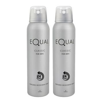 Equal Klasik 2x150 ml Erkek Sprey Deodorant